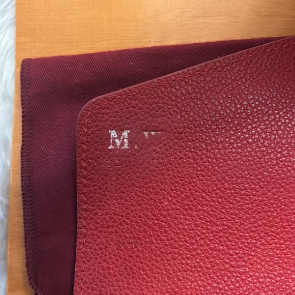 Authentic Louis Vuitton Empreinte Portefeuille Sarah Red/Black Leather Wallet - Picture 7 of 16